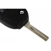 Obal kľúča, holokľúč pre Volvo S40, 5 tlačítkový, čierny a