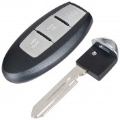 Obal kľúča, holokľúč pre Nissan LEAF, 3-tlačítkový, 2014DJ0559 d