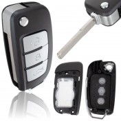 Obal kľúča, holokľúč pre Ford Focus II, 3-tlačítkový  b