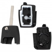 Obal kľúča, holokľúč pre Ford S-MAX, 3-tlačítkový, 06 - 15 c