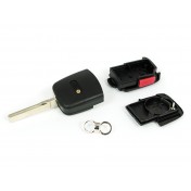 Obal kľúča, holokľúč, trojtlačítkový  pre Audi  Q3 a
