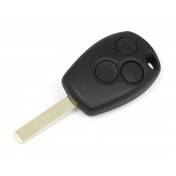 Obal kľúča, holokľúč pre Renault Modus, trojtlačítkový