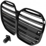 Predná maska chladiča čierna lesklá, BMW rad 4, G22, G23, 2020