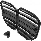 Predná maska chladiča čierna lesklá, BMW rad 4, G22, G23, 2020