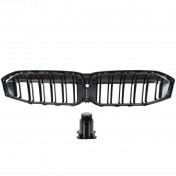 Predná maska chladiča čierna lesklá, BMW rad 3, G20, G21, FL 22-24