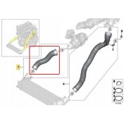 Tlaková Hadica, Intercooler BMW rad1 E82 11617797480 b