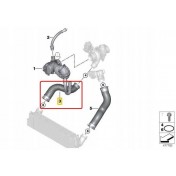 Tlaková Hadica, Intercooler BMW X3 F25 18d, 20dX a