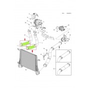 Tlaková Hadica, Intercooler Opel Antara 2.2 CDTI 2011 a