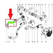 Tlaková Hadica, Intercooler Dacia Duster 1.5 DCi  144609034R b