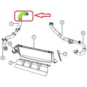 Tlaková Hadica, Intercooler Jeep Patriot 2.0 CRD  04891697AB c