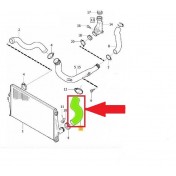 Tlaková Hadica, Intercooler Volvo S60 2.4 D5  30778626 b