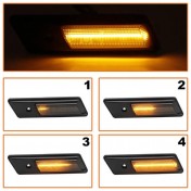Smerovka bočná LED pravá+ľavá dymová dynamická BMW rad 5 E34 87-96 a