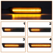 Smerovka bočná LED pravá+ľavá dymová dynamická BMW rad 3 E36 FL 96-99 a