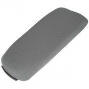 Vrch lakťovej opierky Seat Exeo kompletný, sivý textil, 1,6 cm