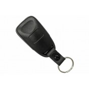 Obal kľúča, holokľúč pre Hyundai Elantra, dvojtlačítkový, čierny a