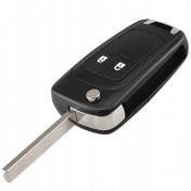 Obal kľúča, holokľúč pre Opel Meriva B, 2-tlačítkový, s elektronikou a