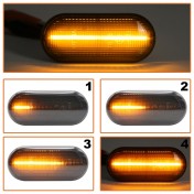 Smerovka bočná LED pravá+ľavá dymová dynamická Ford Galaxy a
