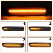 Smerovka bočná LED pravá+ľavá dymová dynamická BMW rad 3 E46, 99-07 a