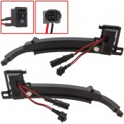 Smerovka do spätného zrkadla dynamická dymová LED ľavá + pravá Audi A8 4E 8K0949101 b