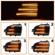 Smerovka bočná LED pravá+ľavá dymová dynamická Volvo XC90 06-14 d