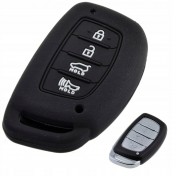 Silikonový obal, púzdro kľúča, čierny pre Hyundai I40 a