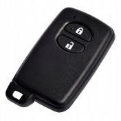 Obal kľúča, holokľúč pre Toyota IQ, dvojtlačítkový s elektronikou 08-14