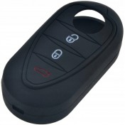 Silikonový obal, púzdro kľúča, čierny Alfa Romeo Giulietta