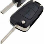 Obal kľúča, holokľúč pre Opel Vectra C, 3 - tlačidla s elektronikou