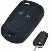 Silikonový obal, púzdro kľúča, čierny Opel Vectra C FL a