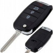 Obal kľúča, holokľúč pre Kia Soul, štvortlačítkový Hrot: HYN14R