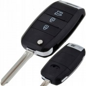 Obal kľúča, holokľúč pre Kia Cerato, trojtlačítkový Hrot: HYN14R