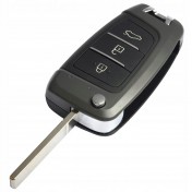 Obal kľúča, holokľúč pre Hyundai I30, trojtlačítkový s elektronikou 17-18