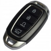 Obal kľúča, holokľúč pre Hyundai Santa Fe, štvortlačítkový s elektronikou od 2018