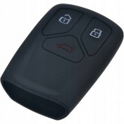 Silikonový obal, púzdro kľúča, čierny Audi A4, Q7
