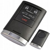 Obal kľúča, holokľúč pre Cadillac STS XLR ESCALADE 4-tlačítkový