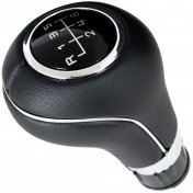 Hlavica radiacej páky Mercedes G-Trieda, 6 stupňová, čierna ekokoža 14.5 mm a