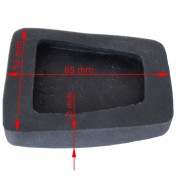 Gumový vrch na spojkový a brzdový pedál Toyota, 3132152010 a