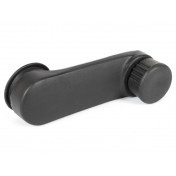 Kľučka okna Renault Megane 96-08 sivá