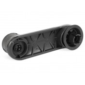 Kľučka okna Renault Master 98-06 sivá a