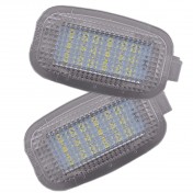 LED vnútorné osvetlenie 2 ks sada Mercedes E-Trieda 09-16