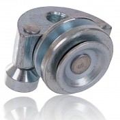 Vozík, pánt bočné posuvné pravé dvere, horný Mercedes BUS 207-410, 77-96