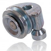 Vozík, pánt bočné posuvné pravé dvere, horný Mercedes BUS 207-410, 77-96 b