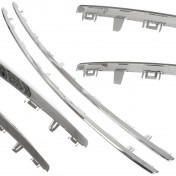 Lišta predná maska chladiča horná + dolná 2 ks Peugeot 508 I 10-15 d