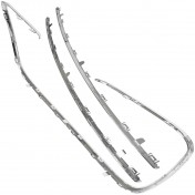 Rámček prednej masky + lišta predná maska chladiča horná + dolná 3 ks Peugeot 508 I 10-15  a