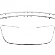 Rámček prednej masky + lišta predná maska chladiča horná + dolná 3 ks Peugeot 508 I 10-15  b