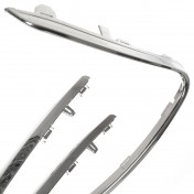 Rámček prednej masky + lišta predná maska chladiča horná + dolná 3 ks Peugeot 508 I 10-15  d