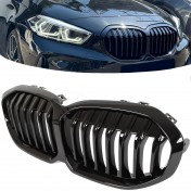Predná maska chladiča čierna lesklá BMW rad 1 F40, F41 od 2019 b