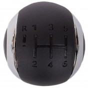 Hlavica radiacej páky Citroen DS3, 6 stupňová 09-16, chróm d