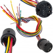 Koncovky piny do zadných dverí Opel Astra III H 04-14 f