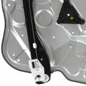 Mechanizmus sťahovania okien Škoda Octavia II, predný, pravý, s plechom 04-13 c